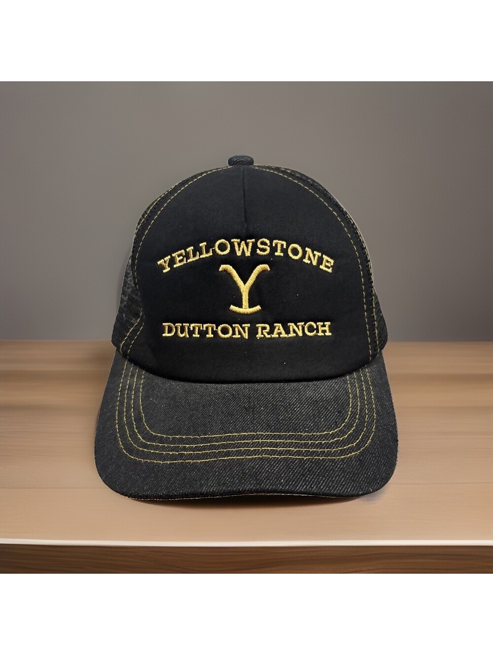 Yellowstone Dutton Cattle Ranch Branding Iron Spike Cable Network Baseball Cap